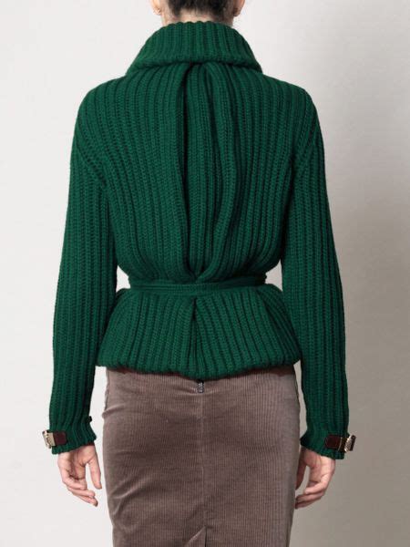 green burberry brit cardigan|burberry equestrian cardigan.